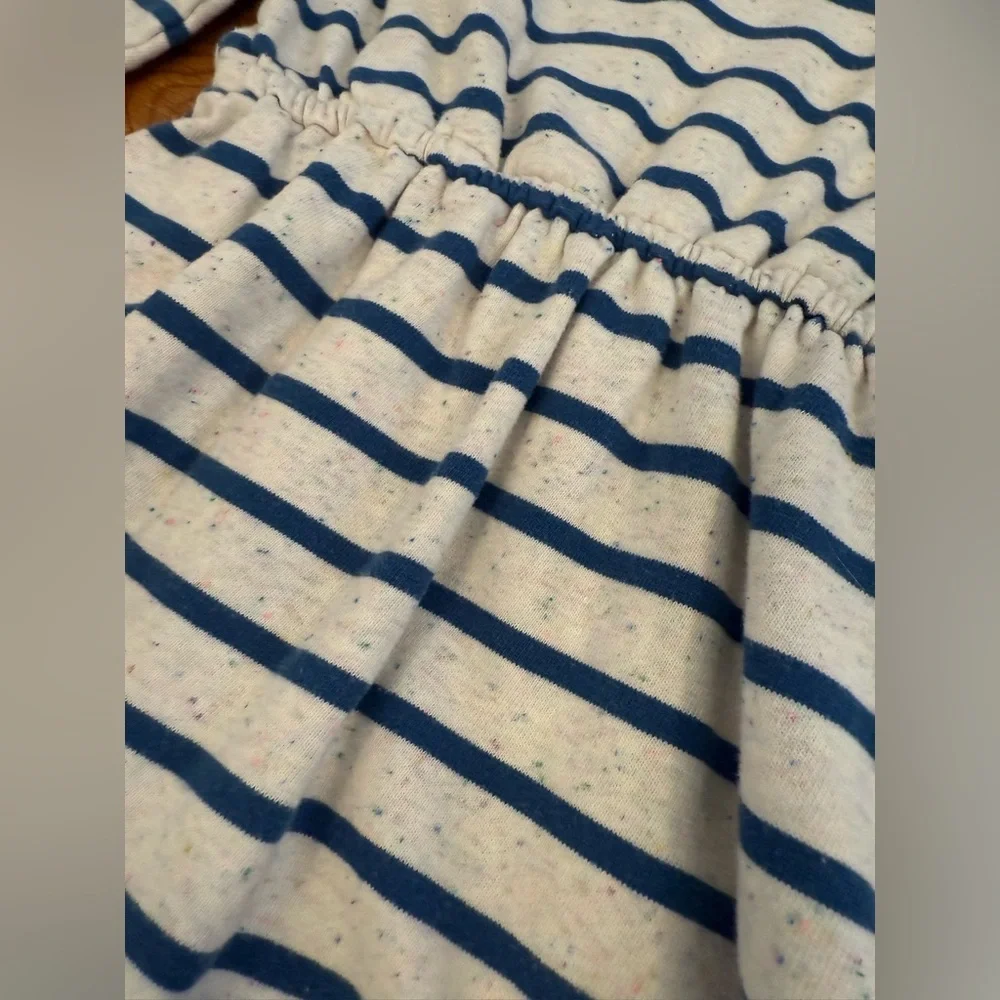 Old Navy 5T Toddler Girl French Terry Striped Dress